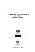 Las mujeres chilenas en los noventa: hablan las cifras