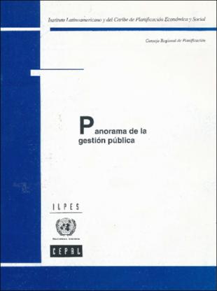 Panorama de la gestión pública