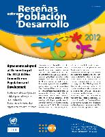 Reseñas sobre Población y Desarrollo 7: Agreements adopted at the meeting of the ECLAC Ad Hoc Committee on Population and Development