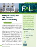 Energy consumption and container terminal efficiency