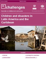 Children and disasters in Latin America and the Caribbean