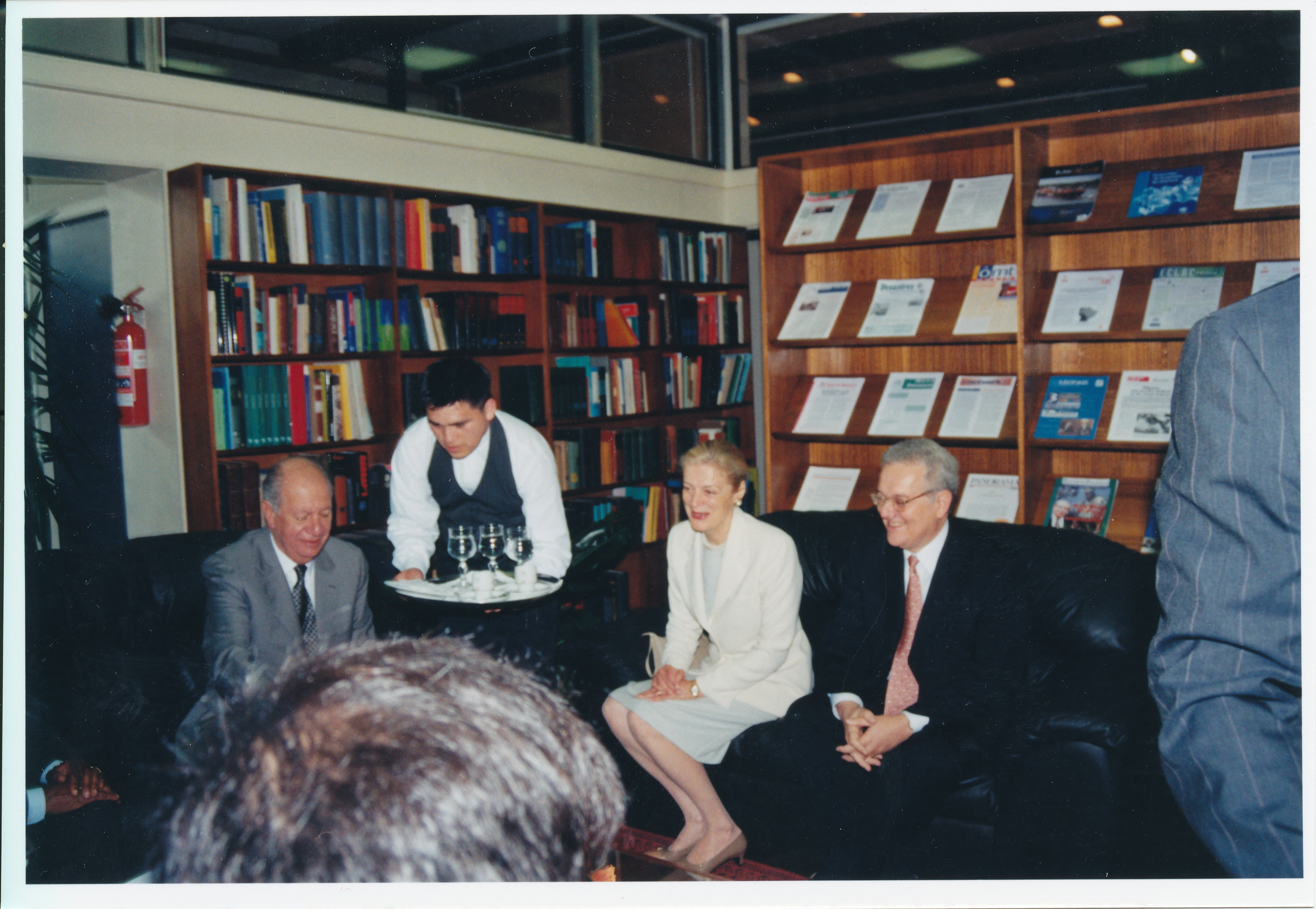Visita del Secretario General de la ONU, Kofi Annan, a la CEPAL, 2003