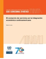 El comercio de servicios en la integración económica centroamericana