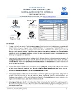 Statistical Bulletin: International Trade in Goods in Latin America and the Caribbean - first quarter 2018 - 31
