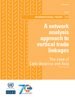 A network analysis approach to vertical trade linkages: the case of Latin America and Asia