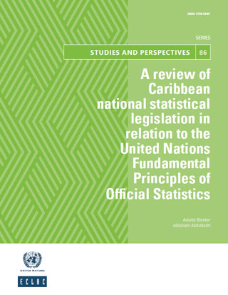 A review of Caribbean national statistical legislation in relation to the United Nations Fundamental Principles of Official Statistics