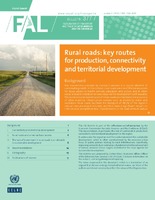 Rural roads: Key routes for production, connectivity and territorial development
