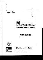 Material docente sobre gestión y control de proyectos: Programa de Capacitación BID