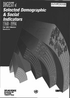 Digest Of Selected Demographic And Social Indicators 1960