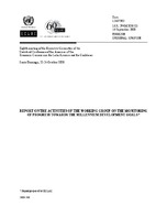 Report On The Activities Of The Working Group On The Monitoring Of Progress Towards The Millennium Development Goals Digital Repository Economic Commission For Latin America And The Caribbean