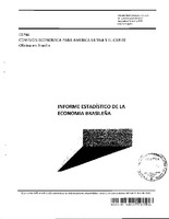 Informe Estadistico De La Economia Brasilena Noviembre Diciembre 10 Digital Repository Economic Commission For Latin America And The Caribbean