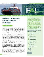 Measures to improve energy efficiency in shipping