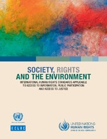 Society, rights and the environment: International human rights standards applicable to access to information, public participation and access to justice
