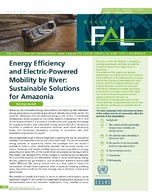 Energy Efficiency and Electric-Powered Mobility by River: Sustainable Solutions for Amazonia