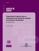 Capacitación laboral para la autonomía económica de mujeres en situación de pobreza: el caso de Chile