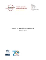 Report Of The Thirty Seventh Session Of Eclac Havana 7 11 May