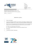 Provisional Agenda Seventeenth Meeting Of The Executive Committee