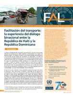 Facilitación del transporte: la experiencia del diálogo binacional entre la República de Haití y la República Dominicana