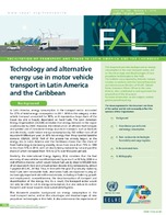 Technology and alternative energy use in motor vehicle transport in Latin America and the Caribbean