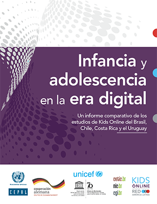 Childhood and adolescence in the digital age: A comparative report of the Kids Online surveys on Brazil, Chile, Costa Rica and Uruguay