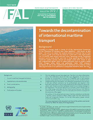 Towards the decontamination of international maritime transport