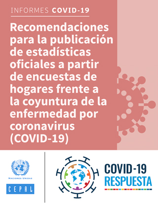 Recomendaciones para la publicación de estadísticas oficiales a partir de encuestas de hogares frente a la coyuntura de la enfermedad por coronavirus (COVID-19)