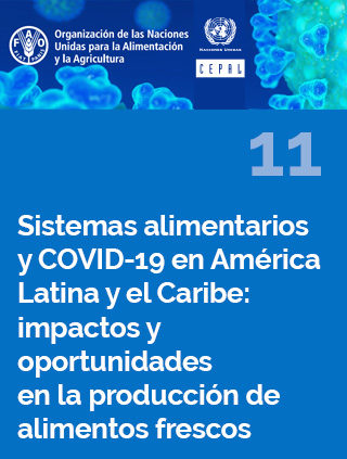 Sistemas alimentarios y COVID-19 en América Latina y el Caribe N° 11: impactos y oportunidades en la producción de alimentos frescos