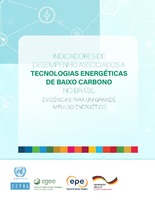 Indicadores de desempenho associados a tecnologias energéticas de baixo carbono no Brasil: evidências para um grande impulso energético