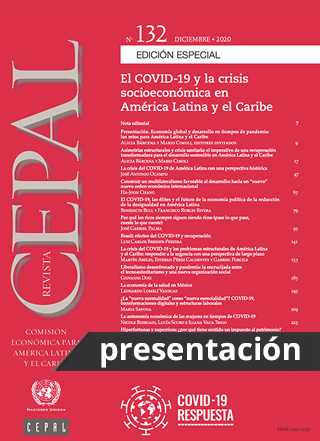 Presentación. Economía global y desarrollo en tiempos de pandemia: los retos para América Latina y el Caribe