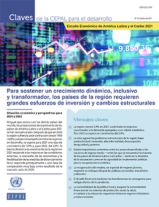 Claves de la CEPAL para el desarrollo Nº 9: Estudio Económico de América Latina y el Caribe 2021