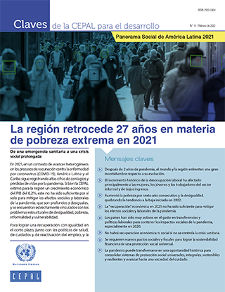 Claves de la CEPAL para el desarrollo Nº 11: Panorama Social de América Latina 2021
