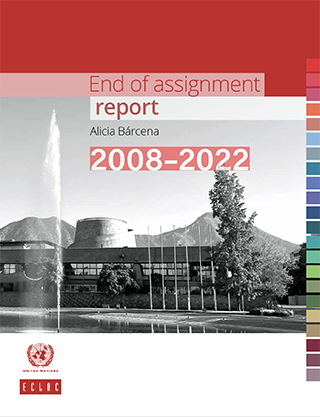 End of assignment report Alicia Bárcena 2008–2022