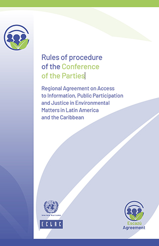 Rules of procedure of the Conference of the Parties