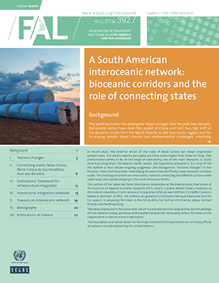 A South American interoceanic network: Bioceanic corridors and the role of connecting states