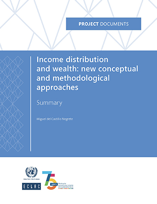 Income distribution and wealth: new conceptual and methodological approaches. Summary