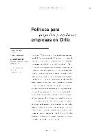 Políticas para pequeñas y medianas empresas en Chile