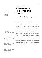 A competitiveness index for the regions of a country