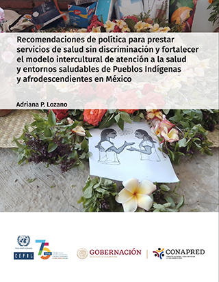 Recomendaciones de política para la prestación de servicios de salud sin discriminación y fortalecimiento del modelo intercultural de atención a la salud y entornos saludables de Pueblos Indígenas y afrodescendientes en México