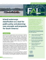 Inland waterways classification as a tool for public policy and planning: core concepts and proposals for South America