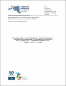 Programa Bienal de Actividades de Cooperación Regional e Internacional 2024-2025 de la Conferencia Estadística de las Américas de la Comisión Económica para América Latina y el Caribe