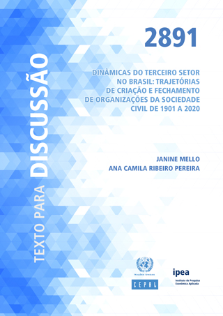 Dinâmicas do terceiro setor no Brasil: trajetórias de criação e fechamento de organizações da sociedade civil de 1901 a 2020