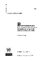 Buenas prácticas para la erradicación de la violencia doméstica en la región de América Latina y el Caribe