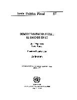 Descentralización fiscal: el caso chileno