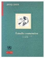 Estudio Económico de América Latina y el Caribe 1998-1999
