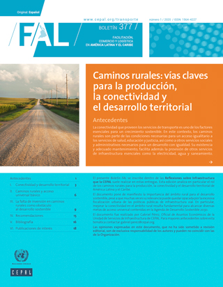 Caminos rurales: vías claves para la producción, la conectividad y el desarrollo territorial