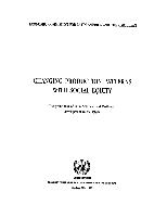 Changing production patterns with social equity: the prime task of Latin American and Caribbean development in the 1990s