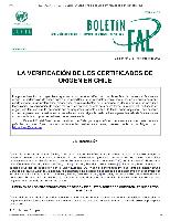 La verificación de los certificados de origen en Chile