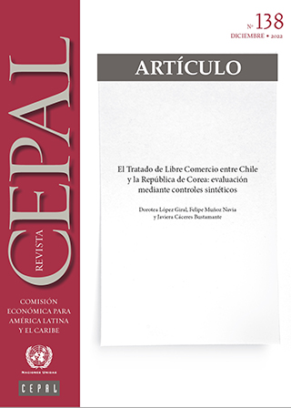 El Tratado de Libre Comercio entre Chile y la República de Corea: evaluación mediante controles sintéticos