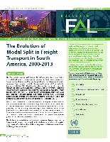 The Evolution of Modal Split in Freight Transport in South America, 2000-2013