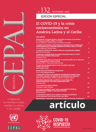 Asimetrías estructurales y crisis sanitaria: el imperativo de una recuperación transformadora para el desarrollo sostenible en América Latina y el Caribe